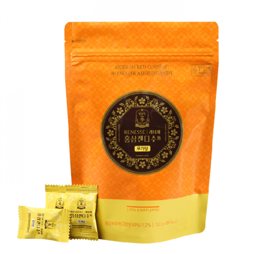 KRG Kẹo Hồng Sâm Không Đường - Candy Sugarfree (120g)